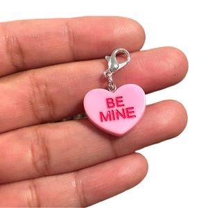 Be Mine Charm Heart Charm